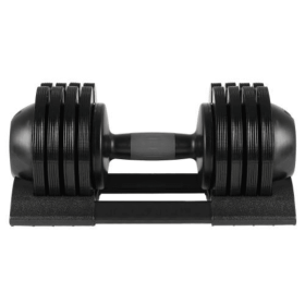 52 Lb Adjustable Steel And Plastic Dumbbells
