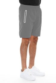Active Sports Performance Running Short (Color: Dark Grey, size: L)