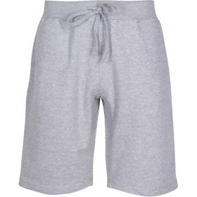 Fleece Sweat Shorts (Color: Grey, size: L)