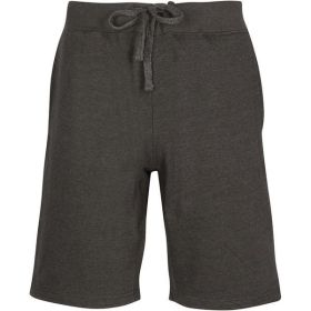 Fleece Sweat Shorts (Color: Charcoal, size: XL)