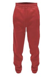 Weiv Solid Sweat Pant Joggers (Color: Red, size: M)