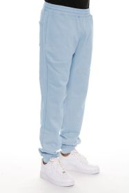 Little Better Premium Cotton Sweat Pant (Color: POWDER BLUE, size: 3XL)