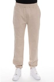 Little Better Premium Cotton Sweat Pant (Color: OATMEAL, size: L)